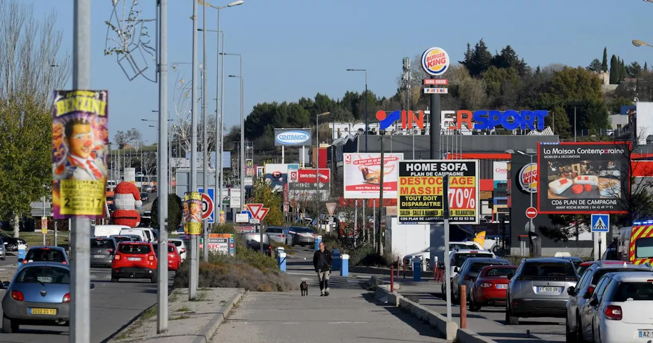 Dans les Bouches-du-Rhône, une zone commerciale visée par de mystérieux incendies en série