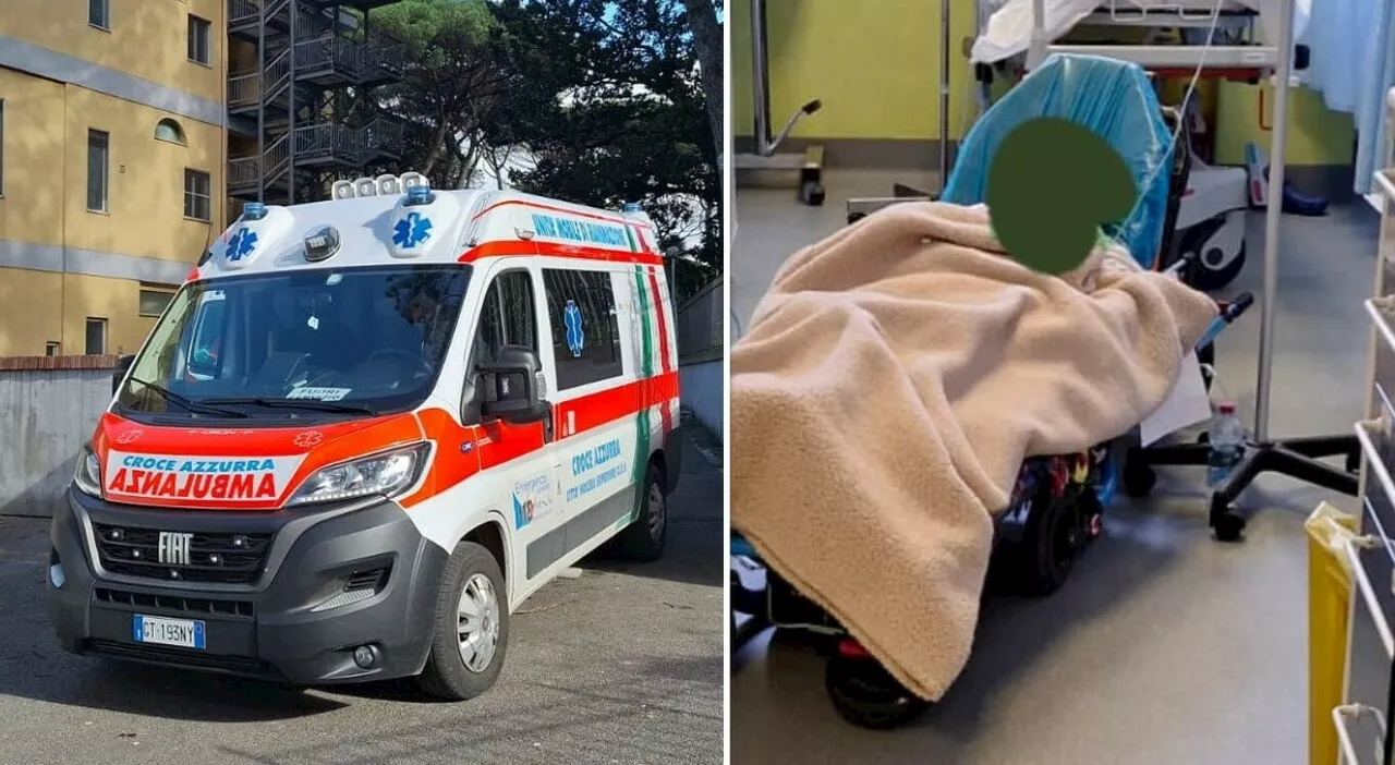 Anziana bloccata in ambulanza per due giorni e mezzo in un pronto soccorso della provincia di Salerno