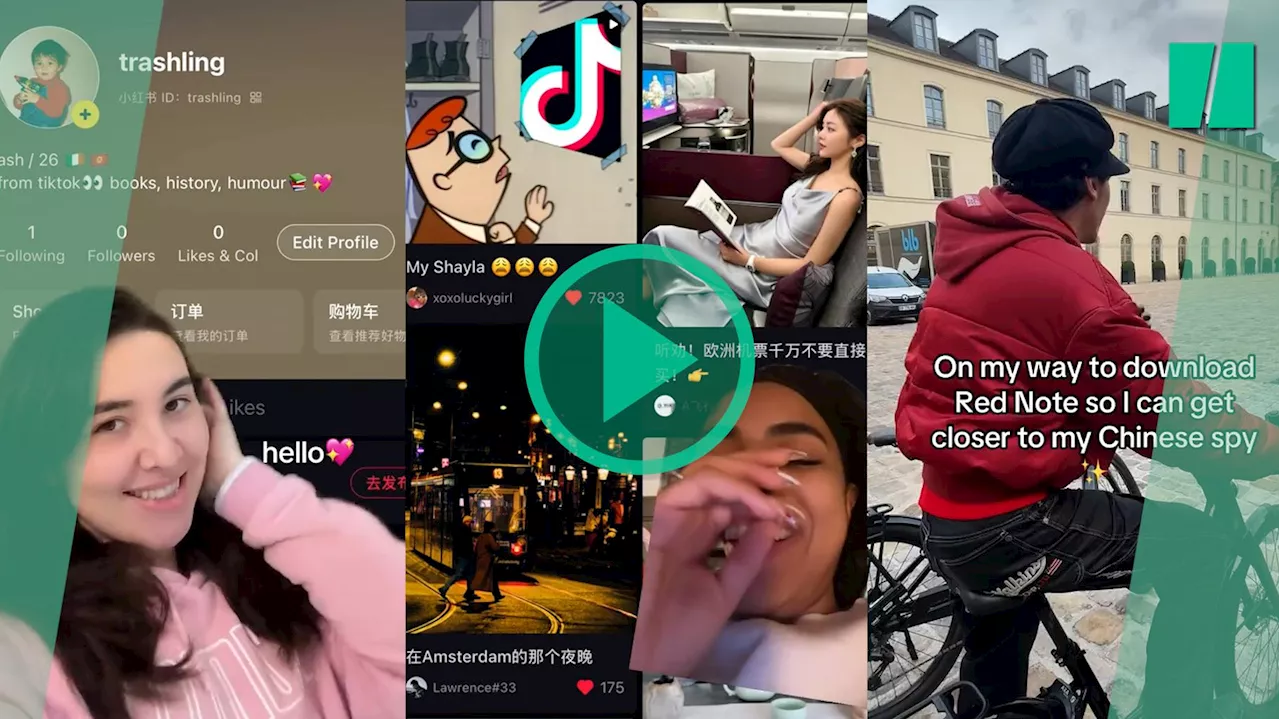 TikTok bientôt interdite aux États-Unis, les Américains fuient en masse sur RedNote