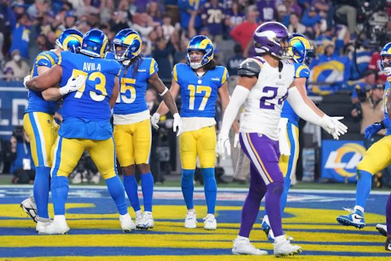 Los Angeles Rams Dominent les Vikings, Accèdent au Deuxième Tour des Playoffs