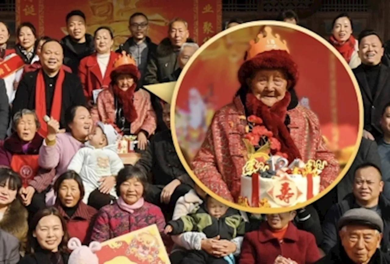 124-Year-Old Chinese Woman Credits Longevity to Simple Habits