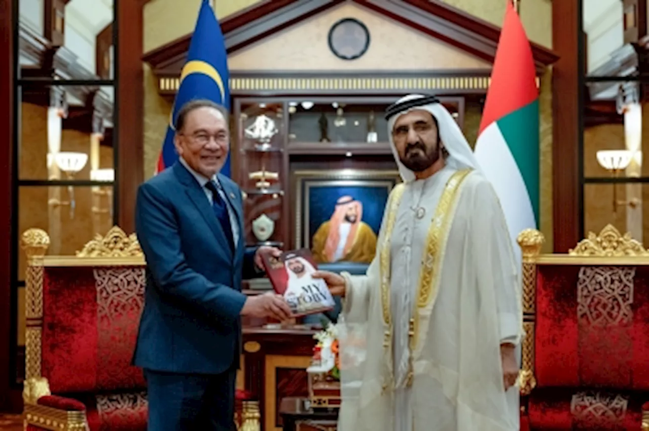 Anwar Meets with Dubai Ruler to Strengthen Ties and Explore Cooperation Opportunities