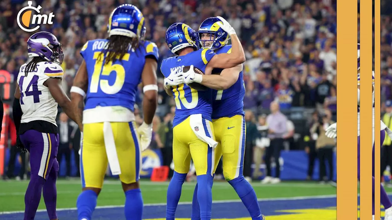 ¡Orgullo angelino en Arizona! Los Rams borraron a unos decepcionantes Vikings y avanzan en los Playoffs de la NFL