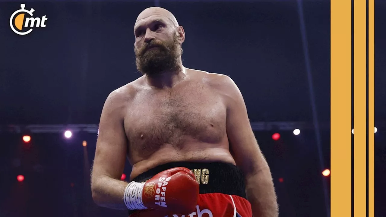 Tyson Fury anuncia su RETIRO del boxeo; ¿es el definitivo?