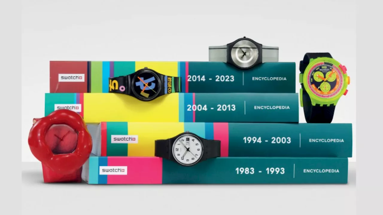 Swatch Encyclopedia: Una celebración de la evolución de la marca a través del tiempo