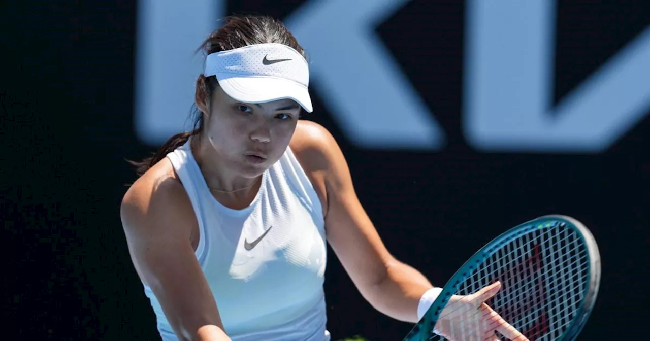 Emma Raducanu Faces Amanda Anisimova in Australian Open Second Round