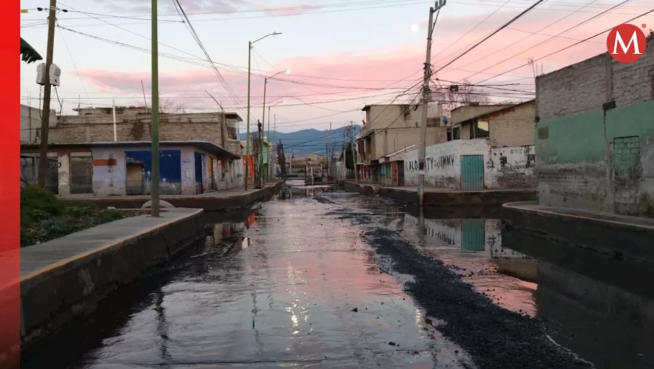 Inundaciones en Chalco: Una hora de lluvia causa caos en la colonia Cultura de México