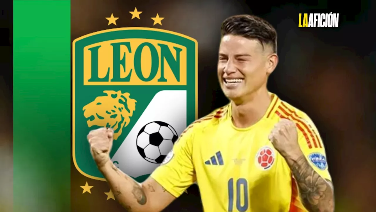 James Rodríguez ficha por Club León, listo para el Mundial de Clubes