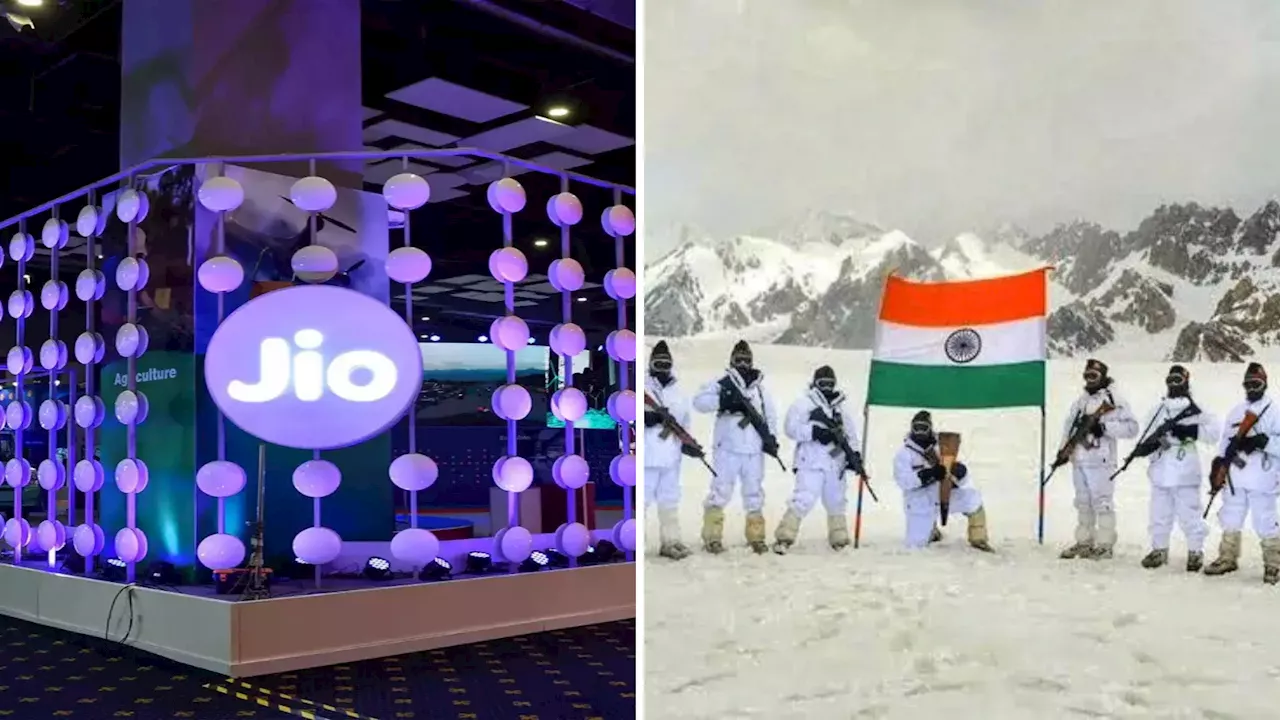 सियाचिन ग्लेशियर तक पहुंचा Jio 5G नेटवर्क, सेना के जवानों को दिया कंपनी ने तोहफा