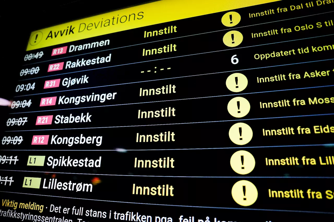 Naf krever automatisk refusjon for forsinket tog