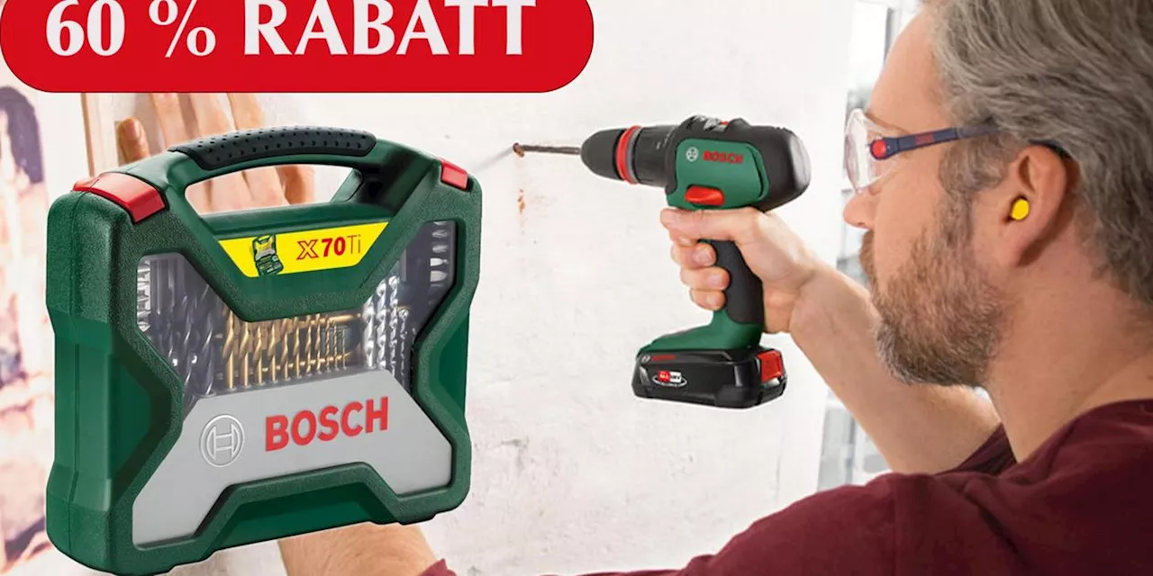 Bosch X-Line Titanium: Werkzeug-Set im 60%-Rabatt bei Amazon