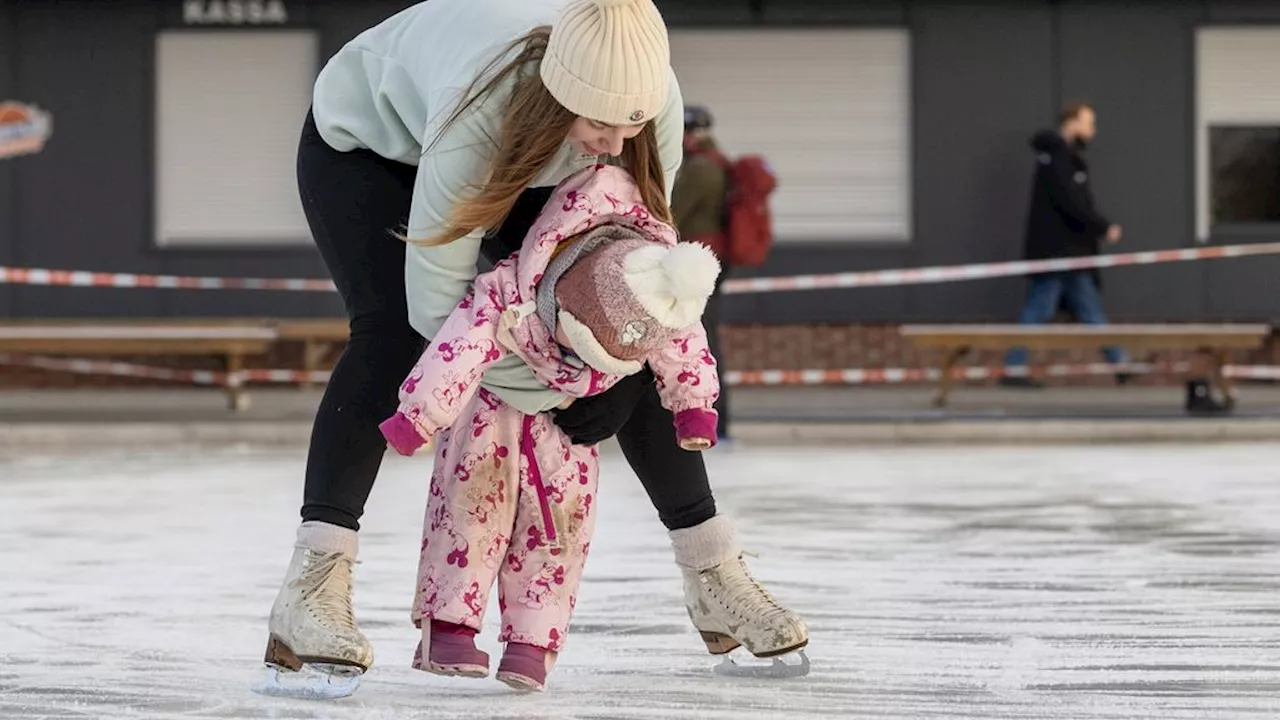 Natuurijs in Winterswijk is er klaar voor: er kan geschaatst worden