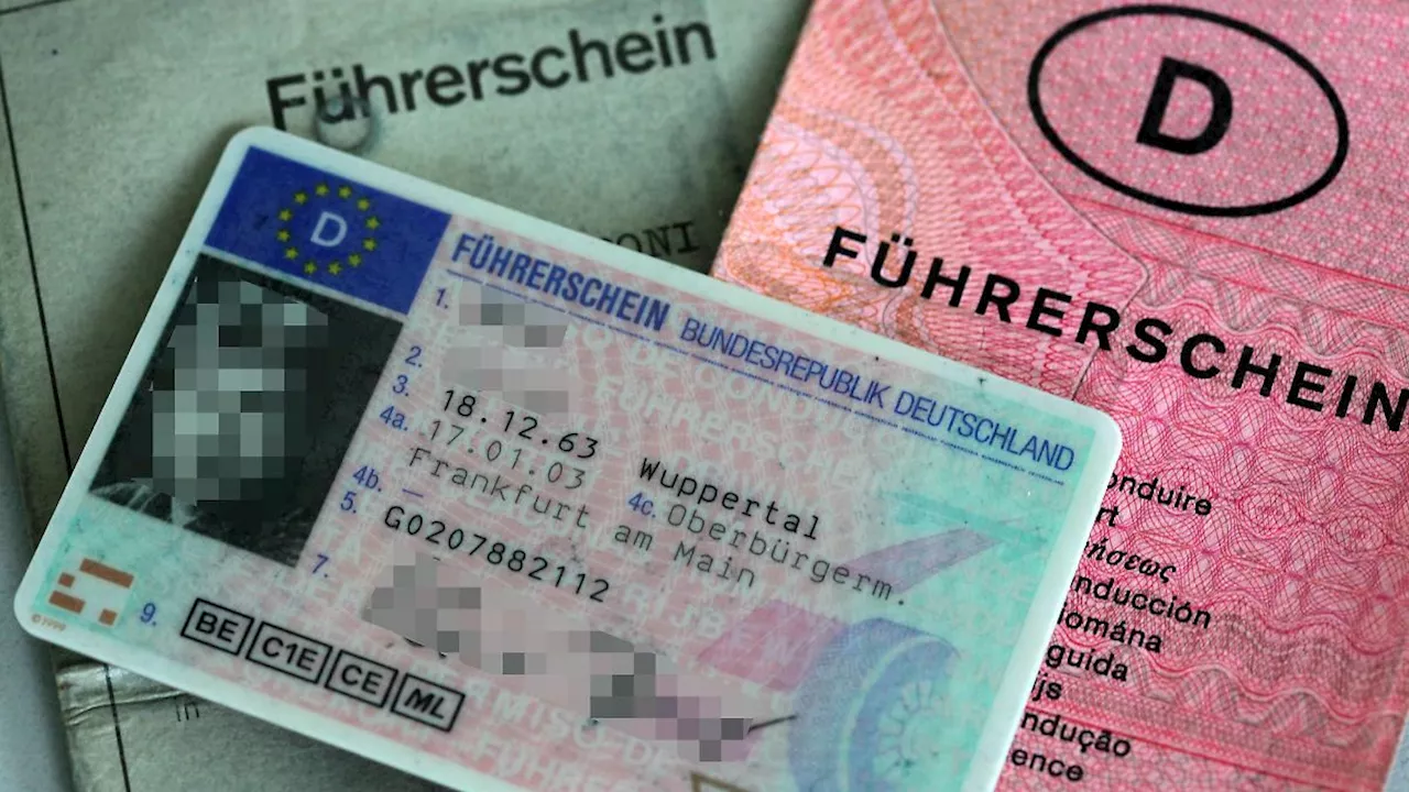 EU-Führerschein: Umtauschfrist für ältere Führerscheine