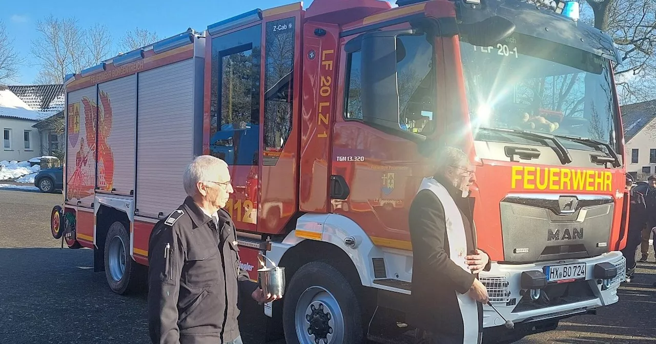 In Borgentreich gibt es neue Löschfahrzeuge im Doppelpack