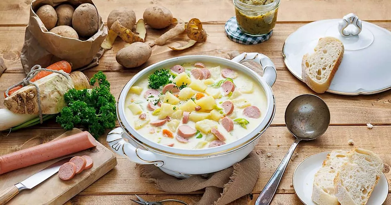 Kartoffelsuppe: Mit Würstchen oder ohne Pürieren?