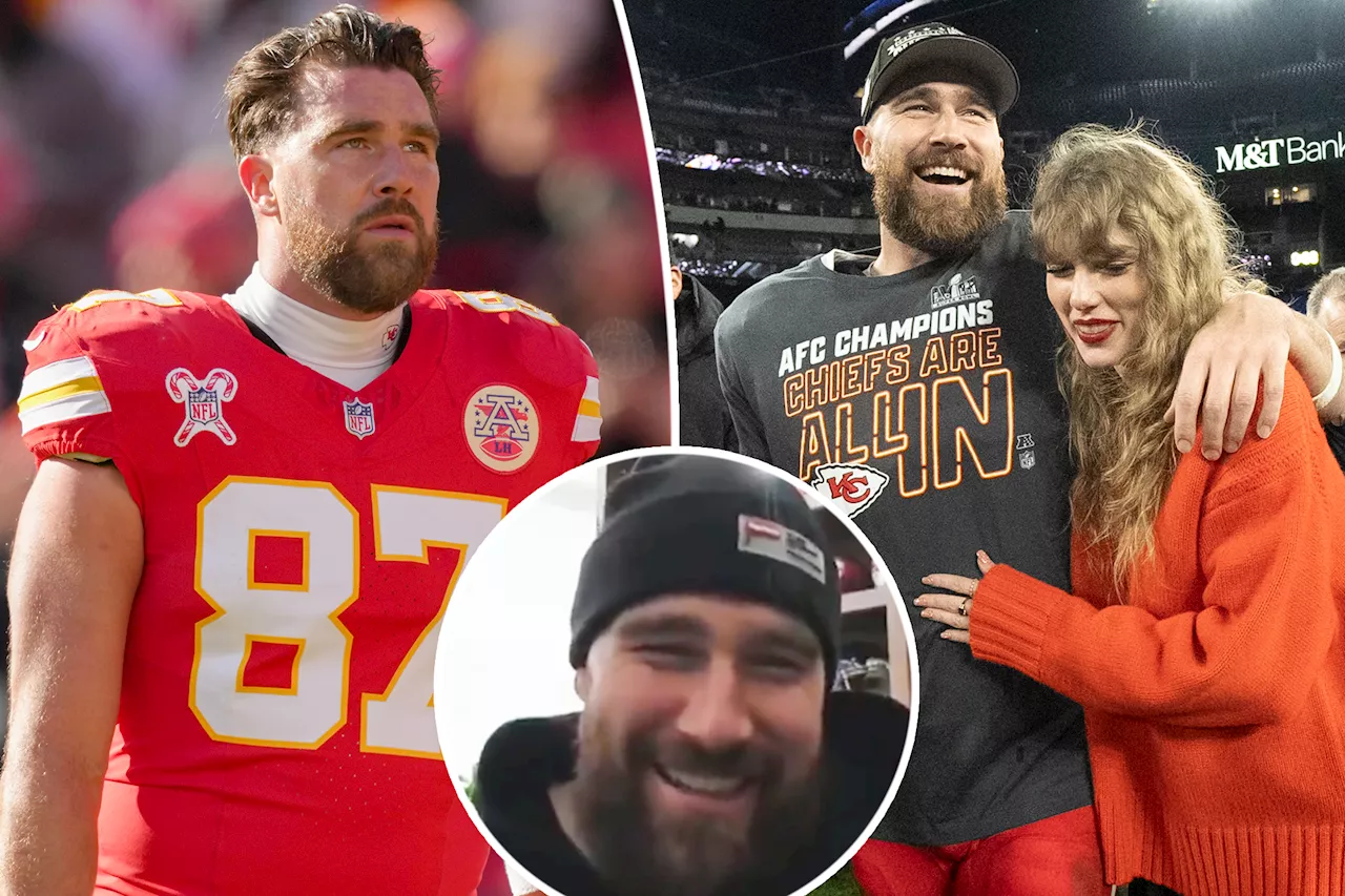 Travis Kelce Teases 'Playoff Football' Aura on 'The Pat McAfee Show'