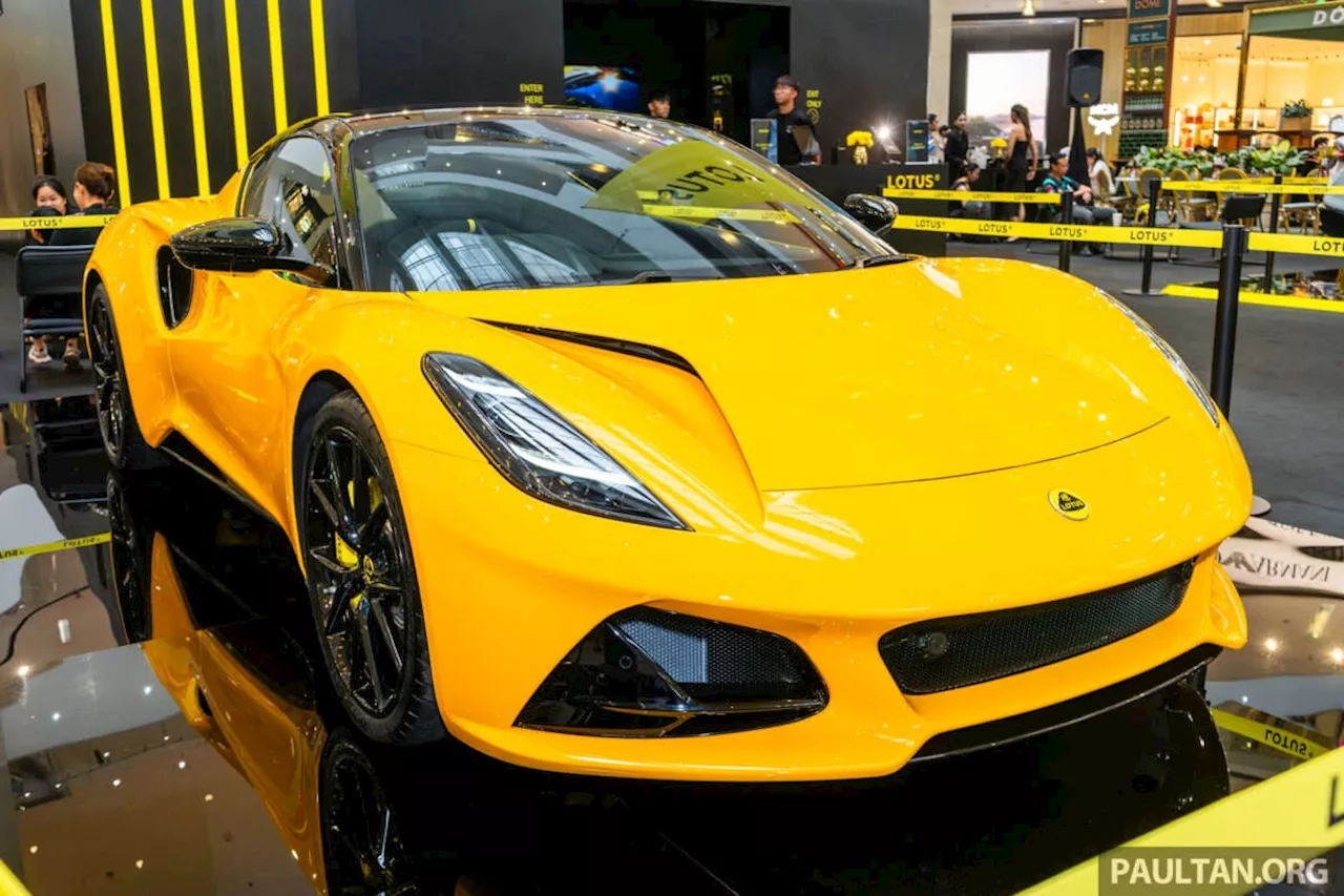 Lotus Emira Turbo Makes Local Debut