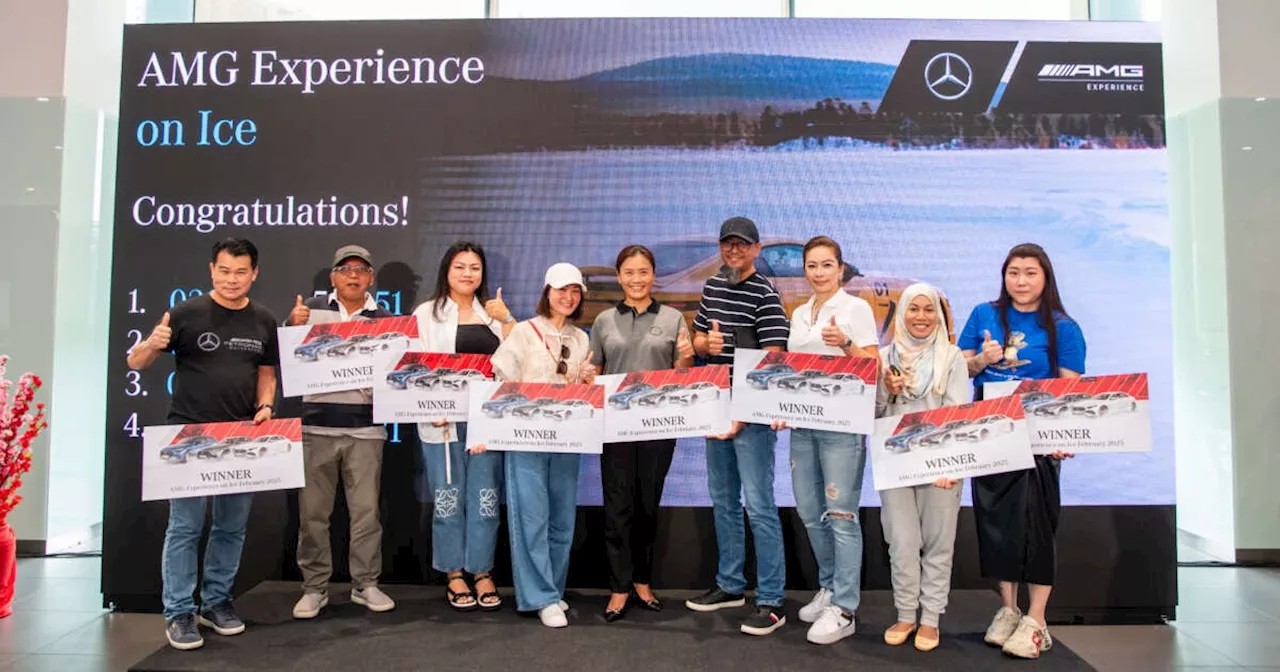 Mercedes-Benz Malaysia AMG customers win prizes for ice driving, TSS Bangsaen GT racing experiences