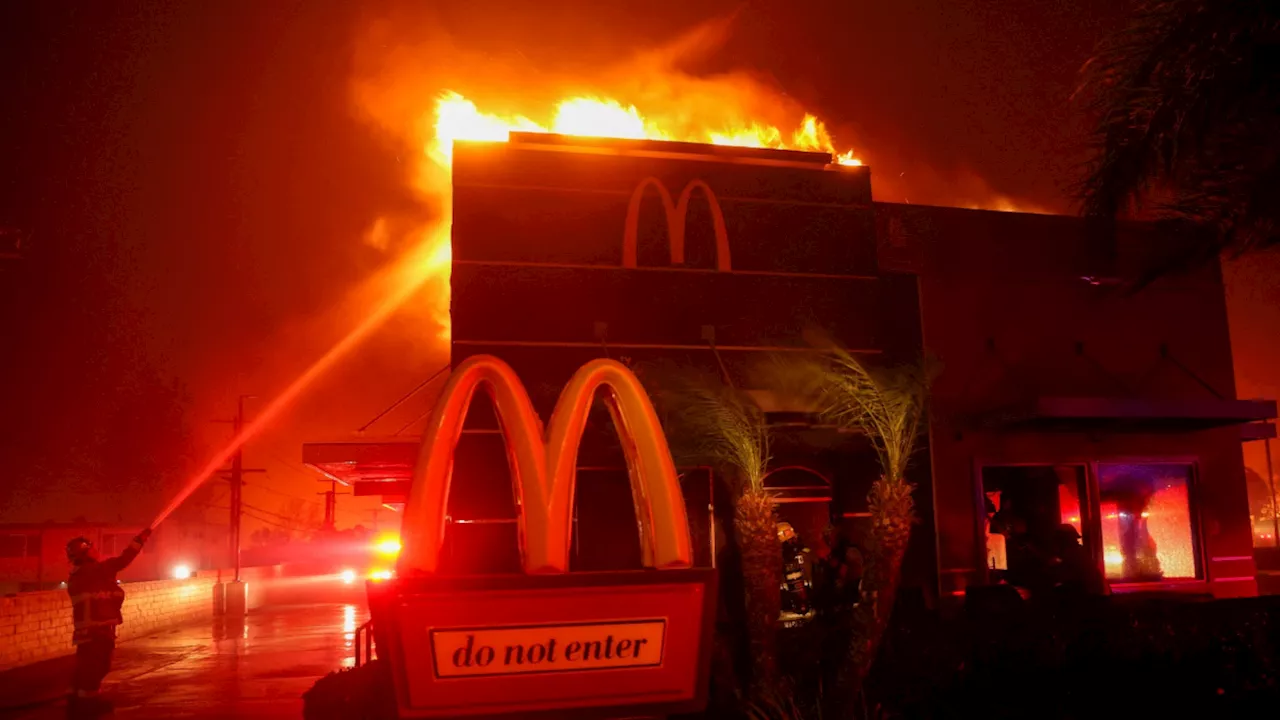 Los Ángeles en llamas: Incendios desatados por la crisis climática arrasan la ciudad