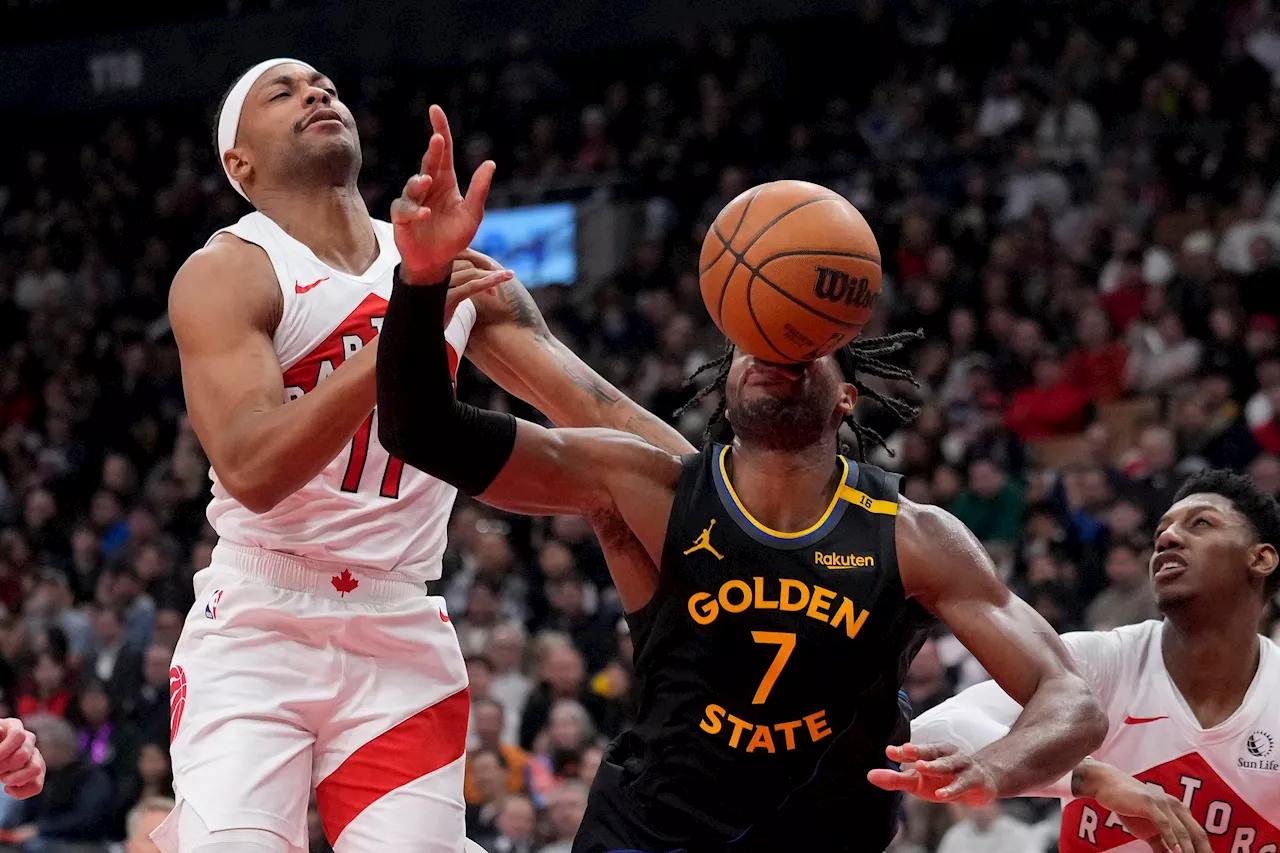 Lowly Raptors edge struggling Warriors, end five-game skid