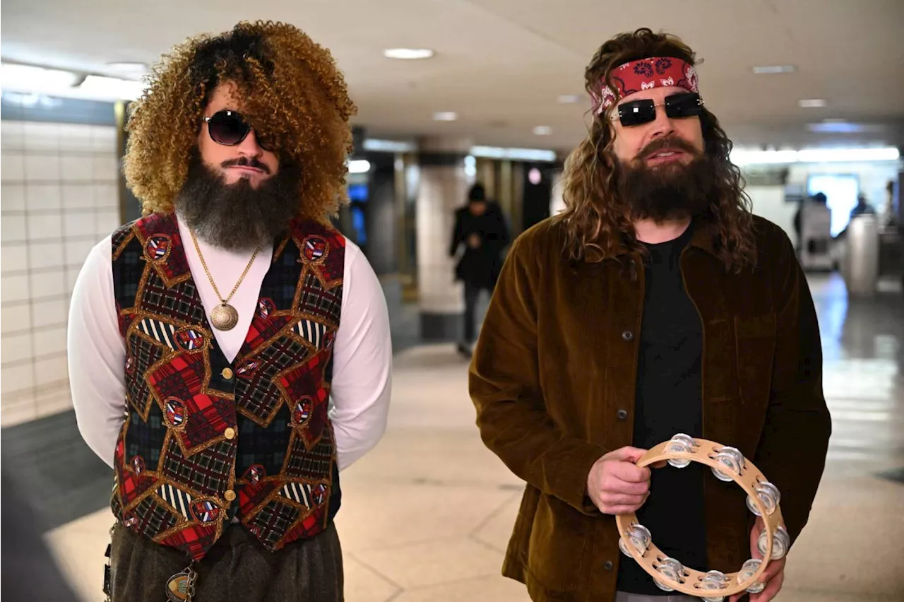 See a Disguised Bad Bunny Sing Backstreet Boys at New York City Subway