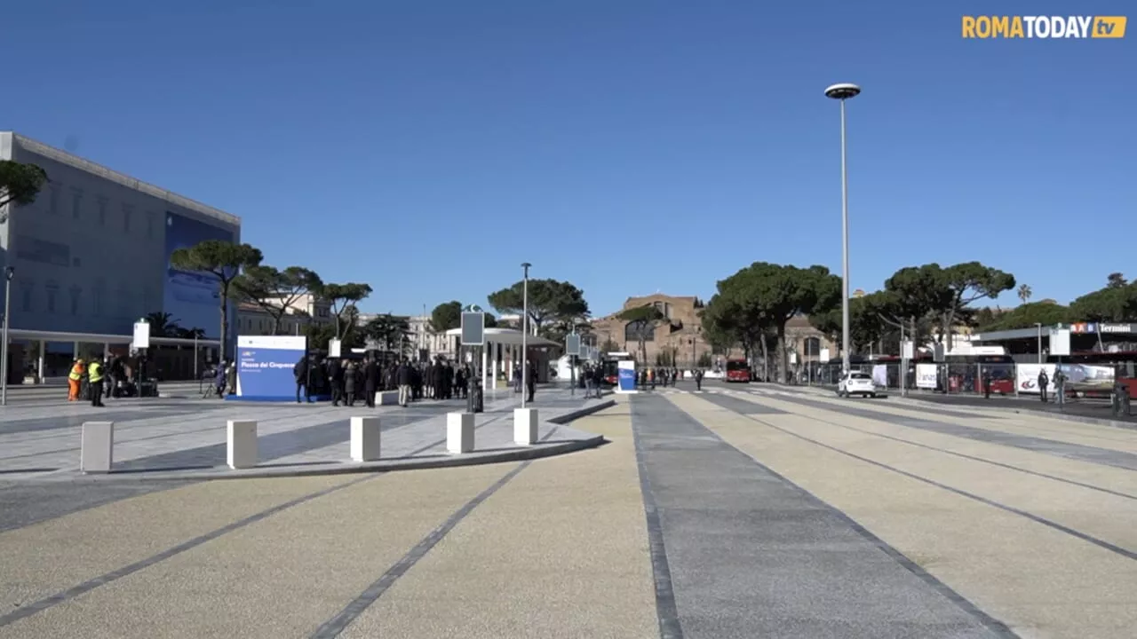 Piazza dei Cinquecento: Roma riapre una porta d'accesso alla città