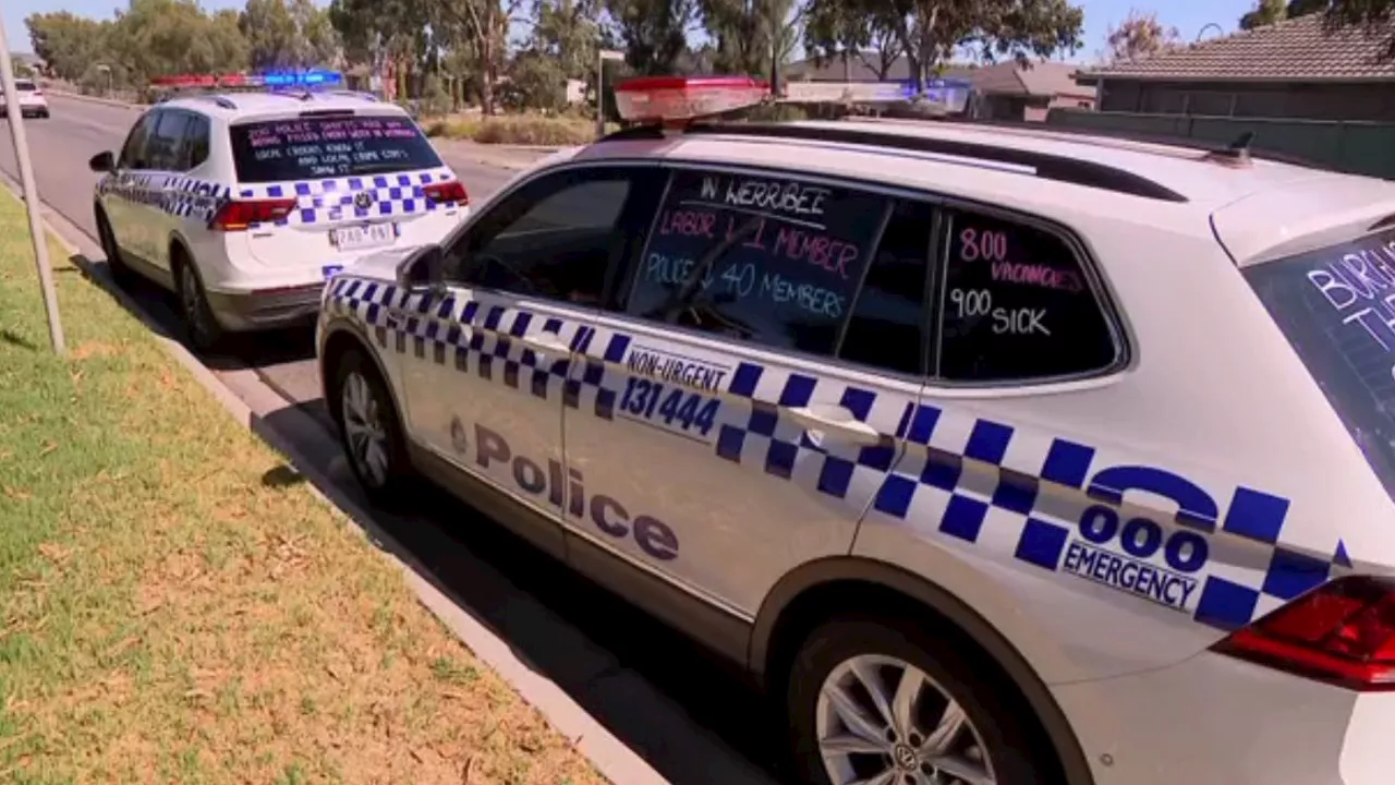 Police Protest Over Pay Dispute Disrupt Deputy Premier's Press Conference