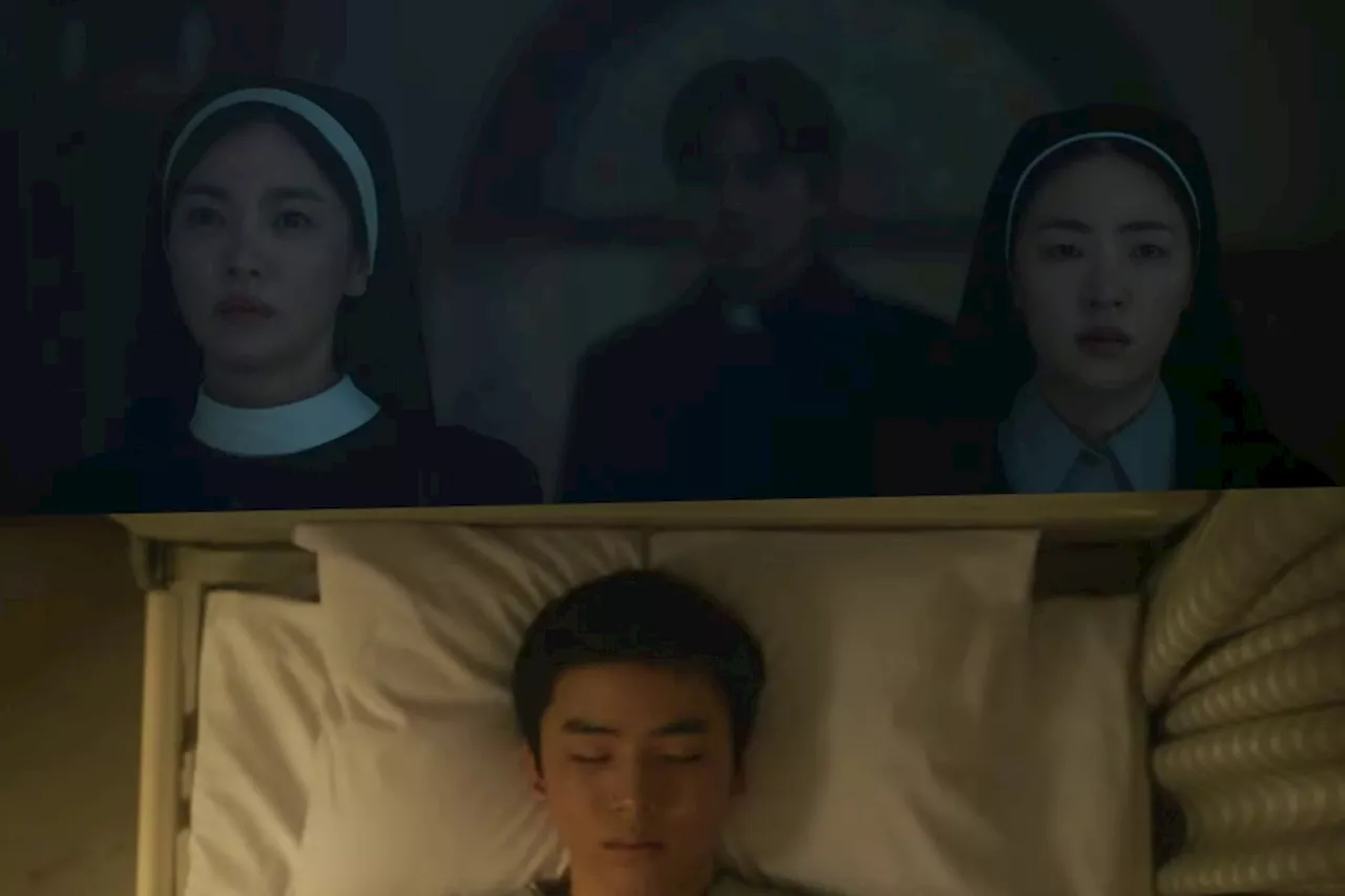 Watch: Song Hye Kyo Goes To Any Length To Save Moon Woo Jin With Jeon Yeo Been And Lee Jin Uk’s Help In “Dark Nuns” Trailer