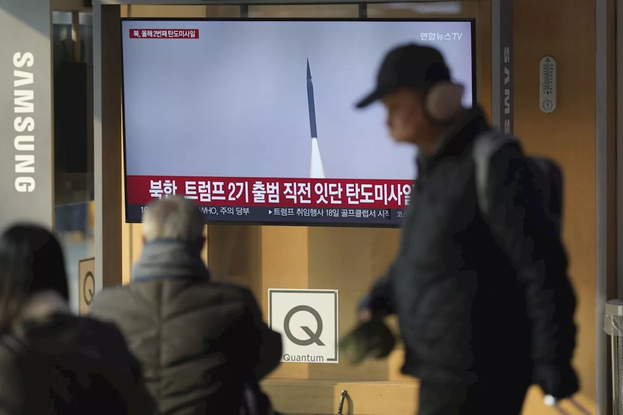 North Korea launches missiles toward eastern waters in 2nd launch of year, South says