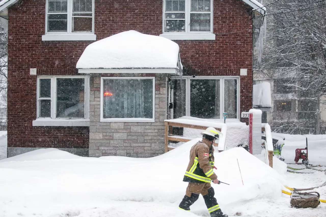 UPDATE: Three sent to hospital due to Wellington Street house fire