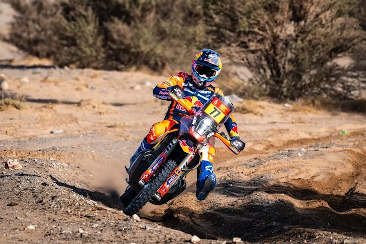 Benavides siegt auf Etappe 9 der Dakar 2025, Schareina stürzt