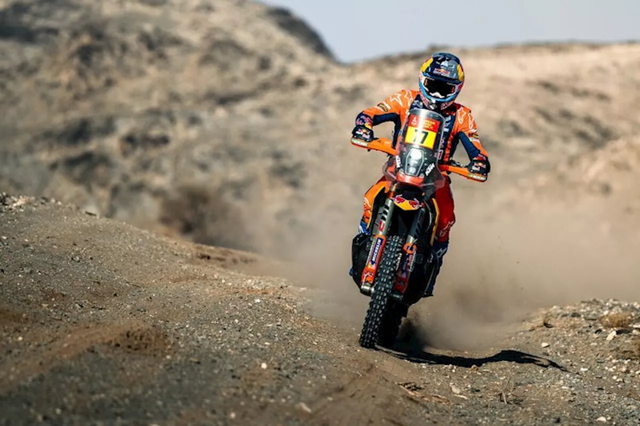 Daniel Sanders bleibt Dakar-Leader, Benavides gewinnt Etappe 8