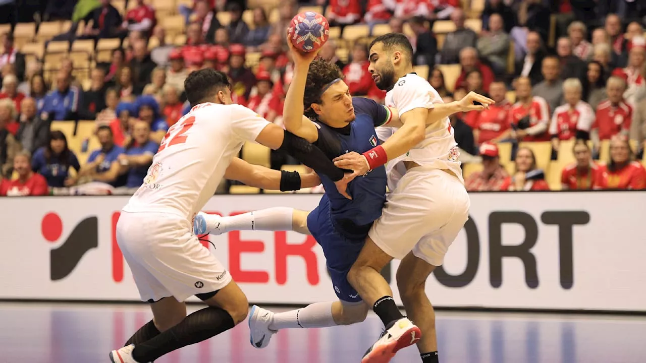 Italien startet Handball-WM mit Sieg gegen Tunesien