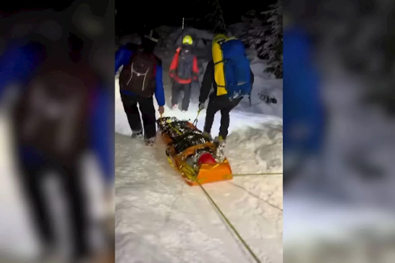 Experienced Hiker Suffers Ankle Fracture After 'Bum Sliding' Down Hollyburn Mountain Trail