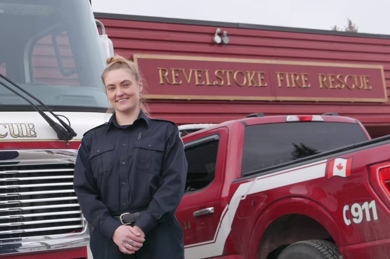 Revelstoke Welcomes First Female Career Firefighter