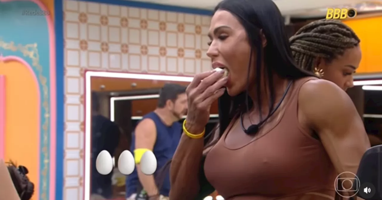 O que tem no cardápio fitness que Gracyanne Barbosa pediu para o BBB 25?