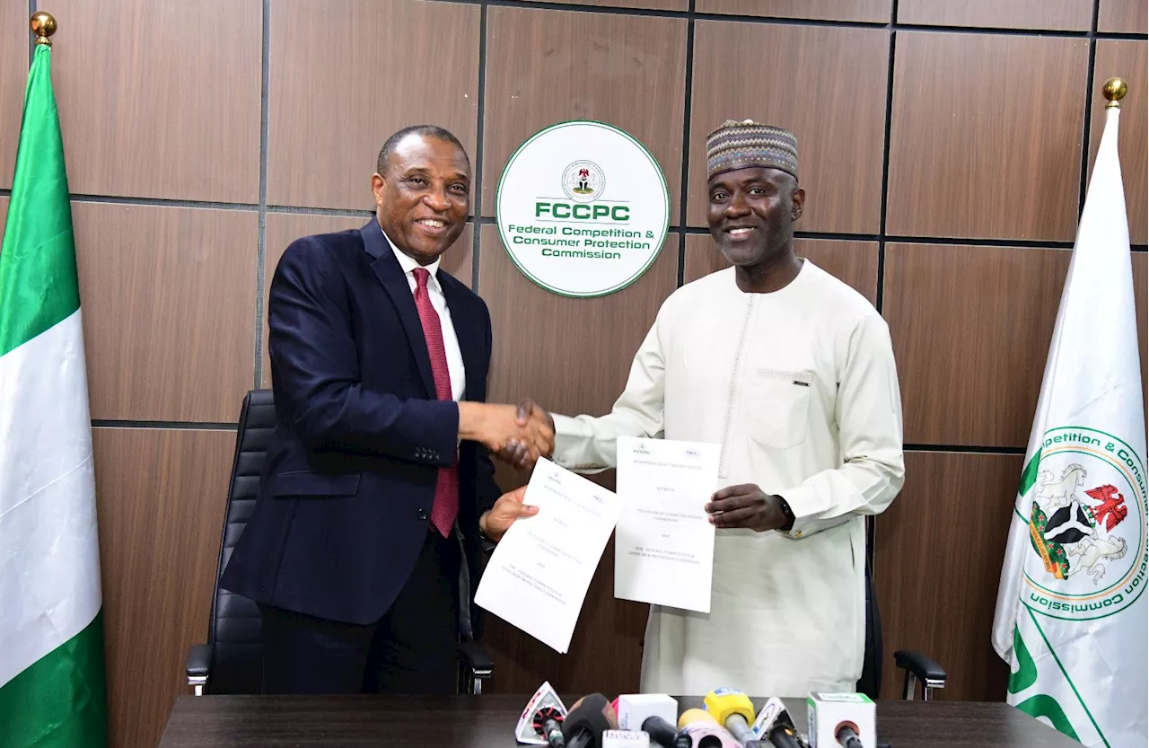 FCCPC and NCC Sign MoU to Protect Nigerian Consumers from Telecom Exploitative Practices