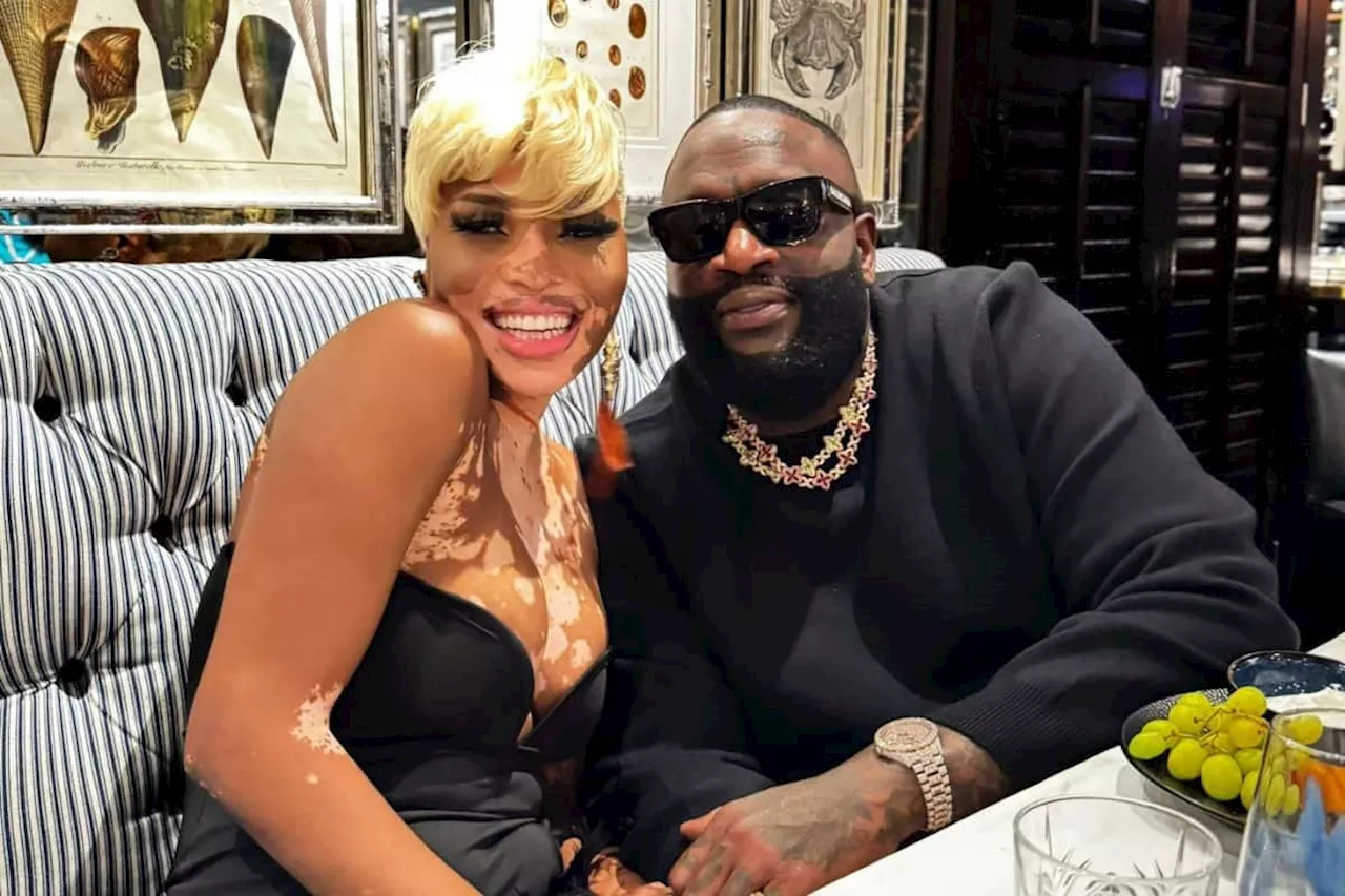 Rick Ross Meets Big Brother Mzansi Star Yolanda Mukondi in Cape Town