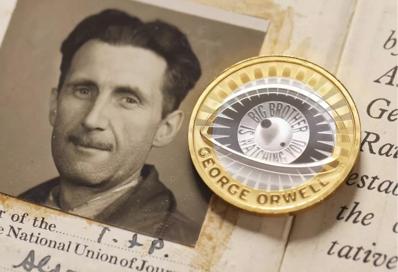 Commemorative Coin Honors 'Nineteen Eighty-Four' Author George Orwell