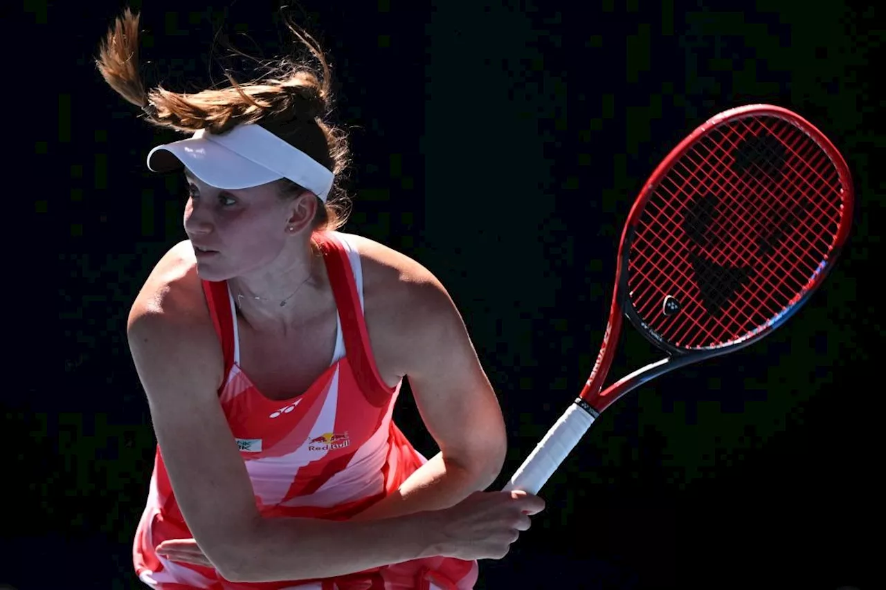 Rybakina Cruises Past Jones in Australian Open First Round