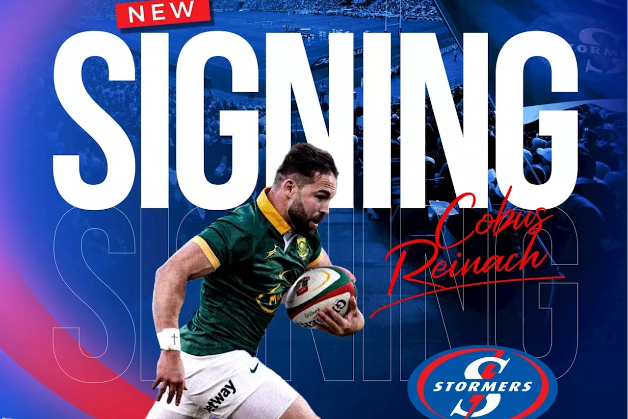 Cobus Reinach Returns to South Africa to Join DHL Stormers