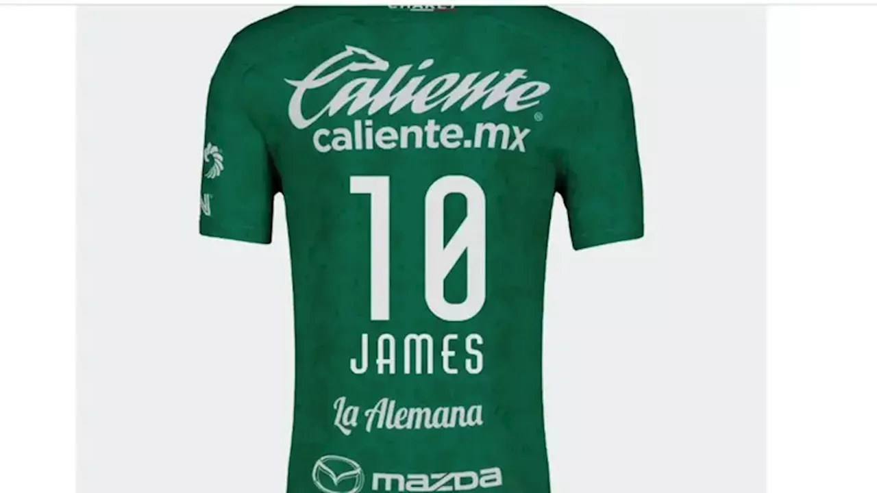 ¿Cuánto vale la camiseta de James Rodríguez en el León?