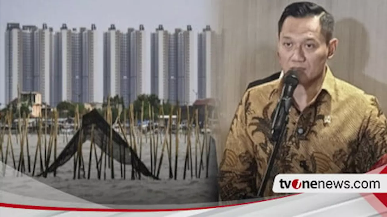 Polemik Pagar Laut Tangerang, AHY Tegaskan Bukan Wewenang Kemenko Infrastruktur