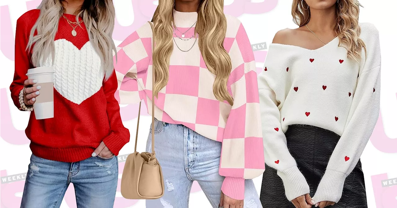 15 Adorable Valentine’s Day Sweaters From Amazon Starting at $7