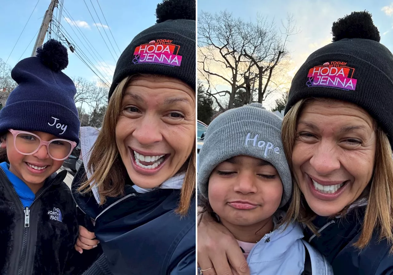 Hoda Kotb Shares School Drop-Off Pics With Daughters After Today Exit