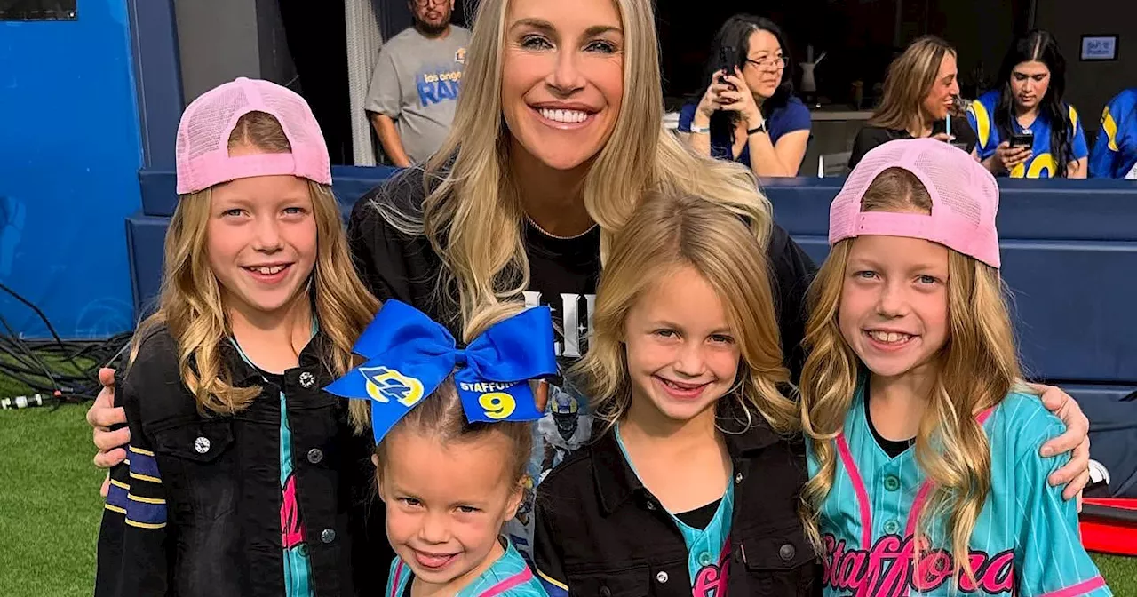 Kelly Stafford's Daughter Cheers On Dad From Hospital Bathroom