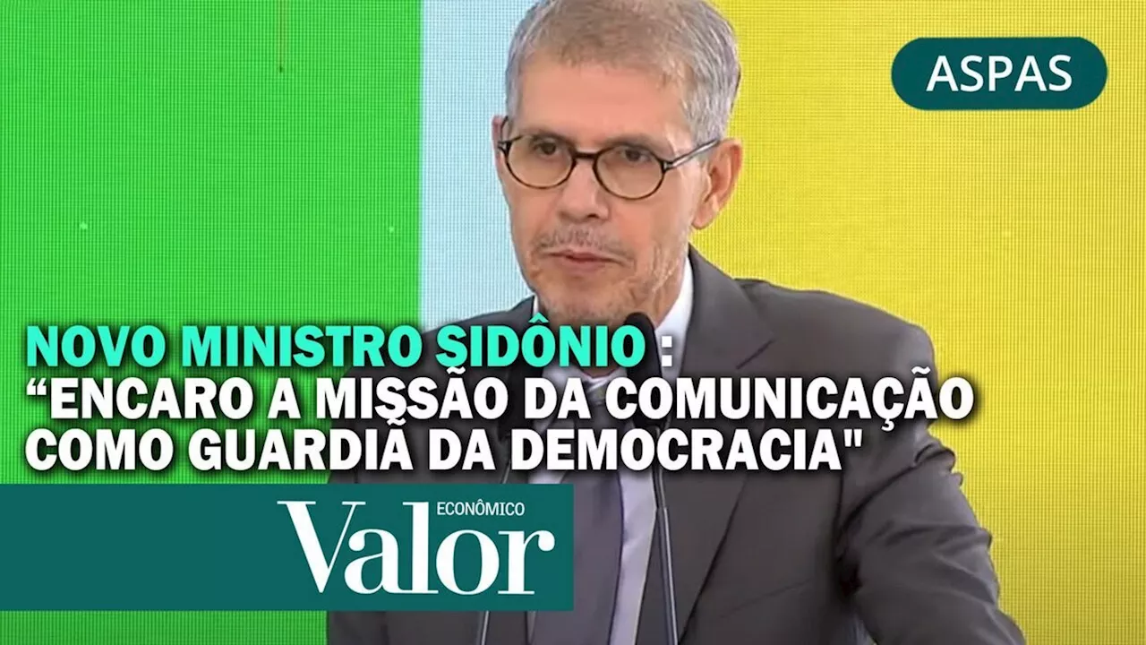 Desafio da comunicação do governo não é exclusivo da Secom, afirma Sidônio Palmeira ao tomar posse