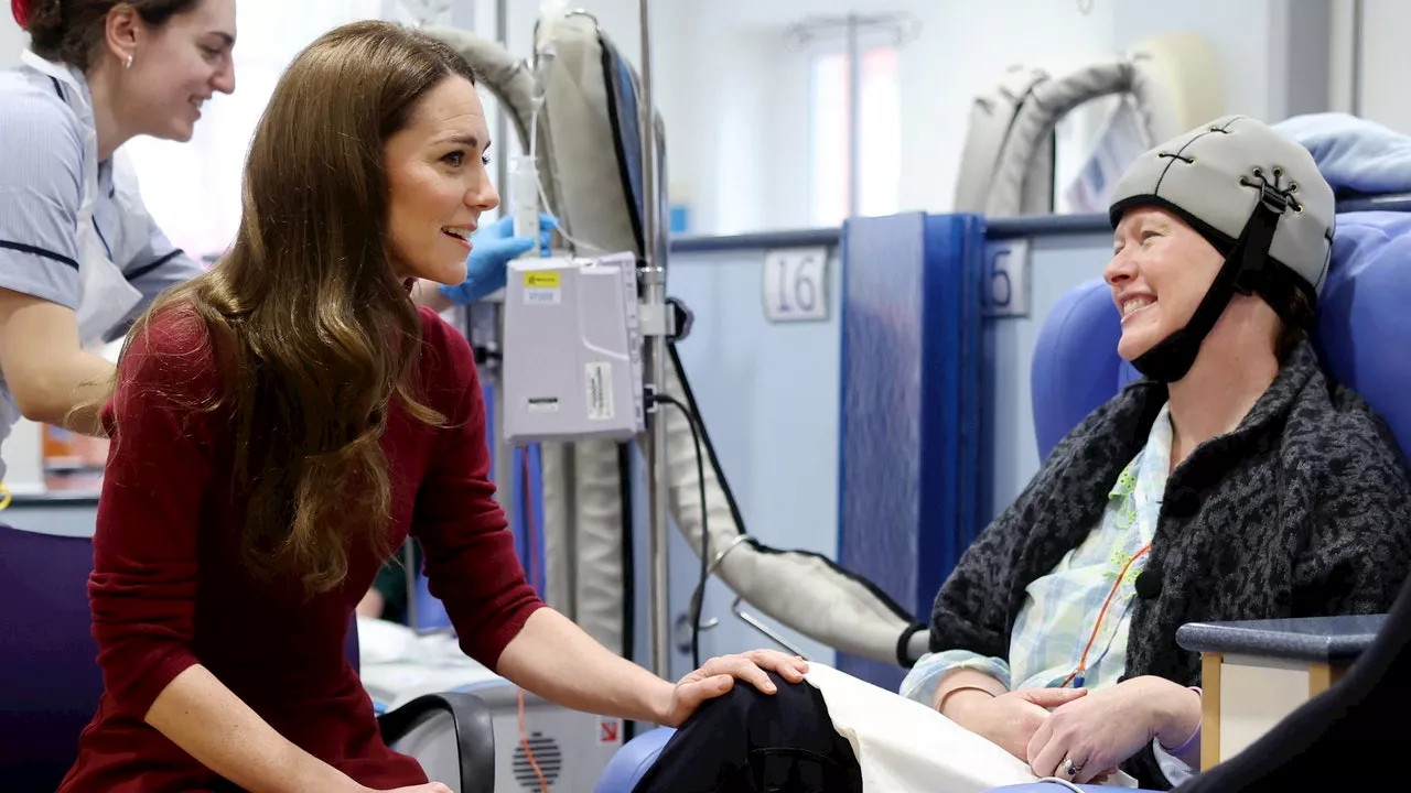 Princess Kate Makes First Solo Engagement in a Year, Visiting The Royal Marsden