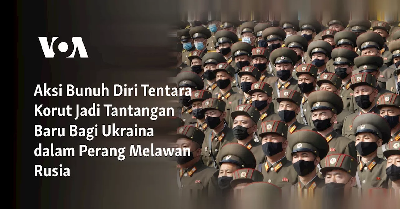 Tentara Korea Utara Temui Nasib Tragis di medan perang Ukraina