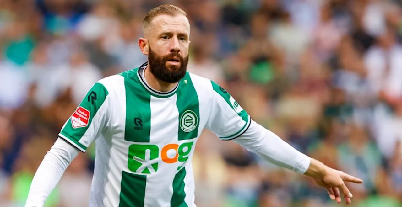 Van Veen klaar bij FC Groningen: 'Voetbaltechnisch heeft de staf bedenkingen'